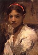 John Singer Sargent, Head of a Capri Girl